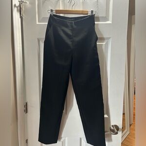 Dynamite Black Straight-Leg Dress Pants
